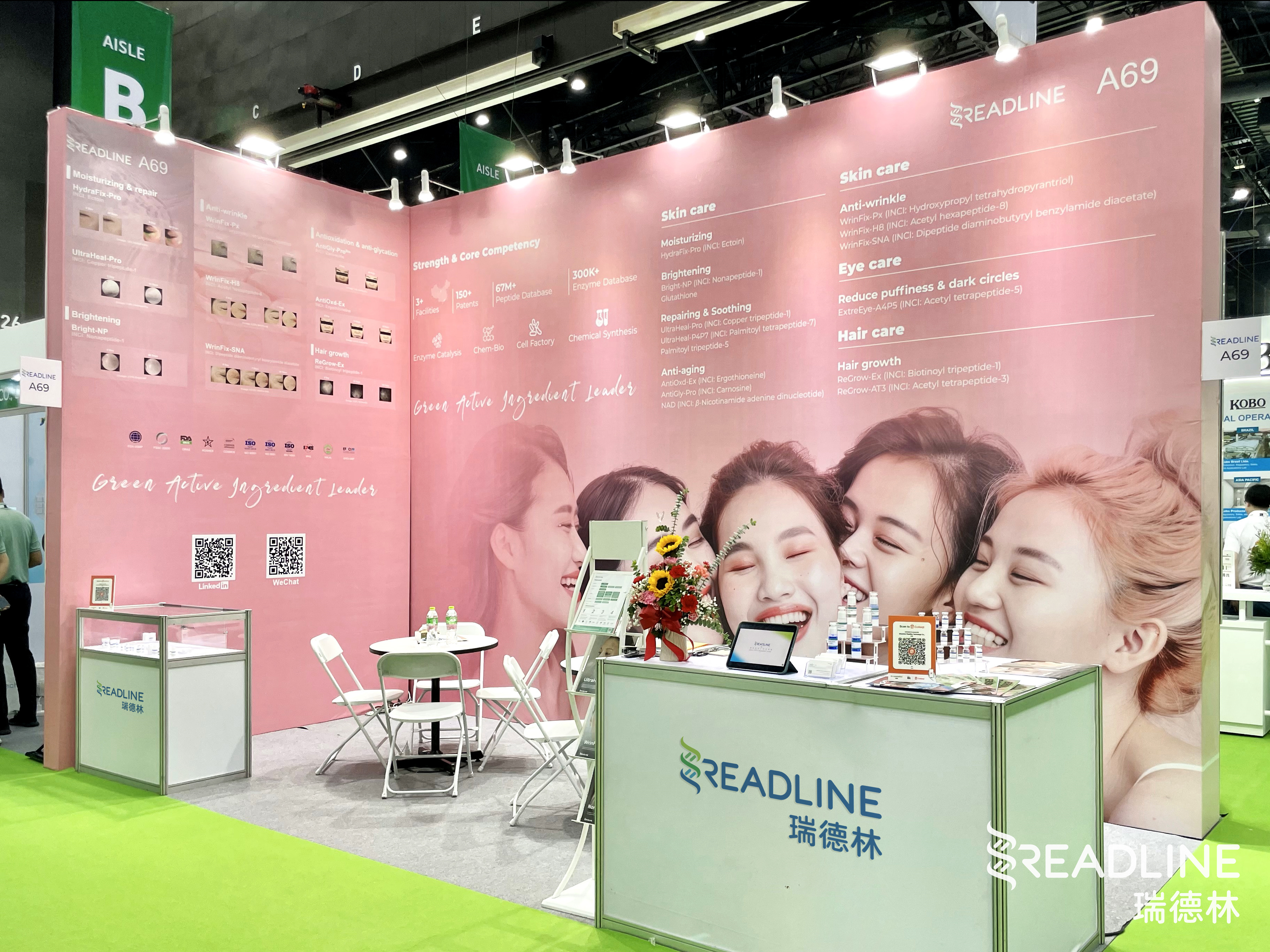 In-cosmetics asia 2024，booth NO.A69