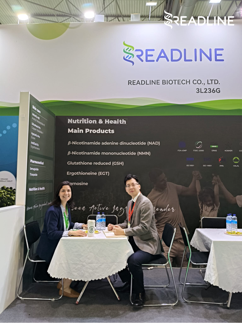 Vitafoods Europe 2025, booth No. 3L236G