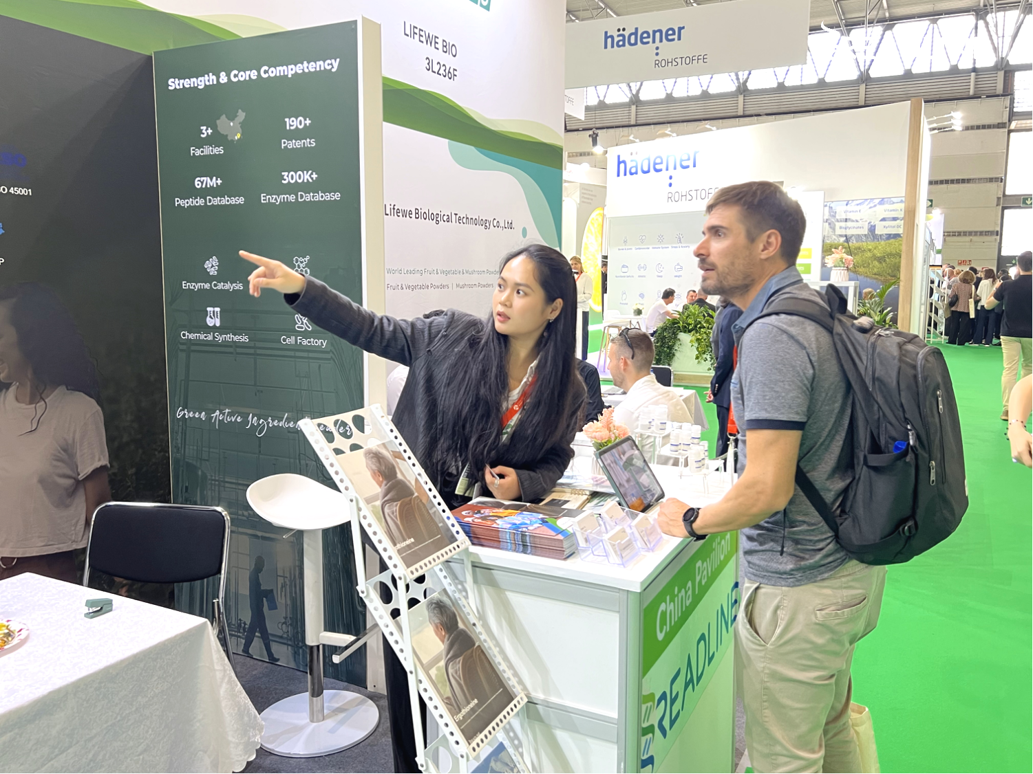 Vitafoods Europe 2025, booth No. 3L236G