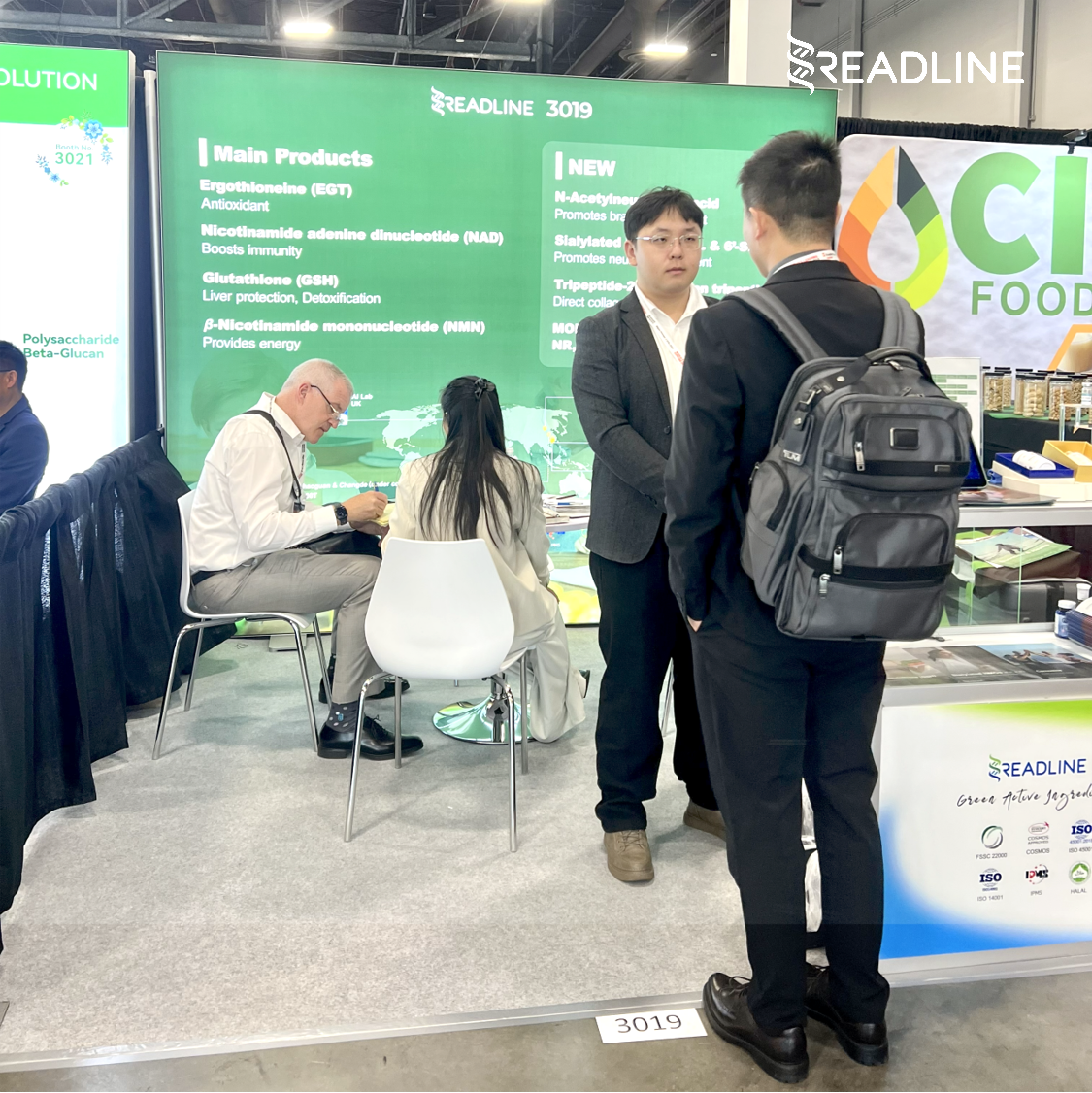 SupplySide Global, booth No. 3019