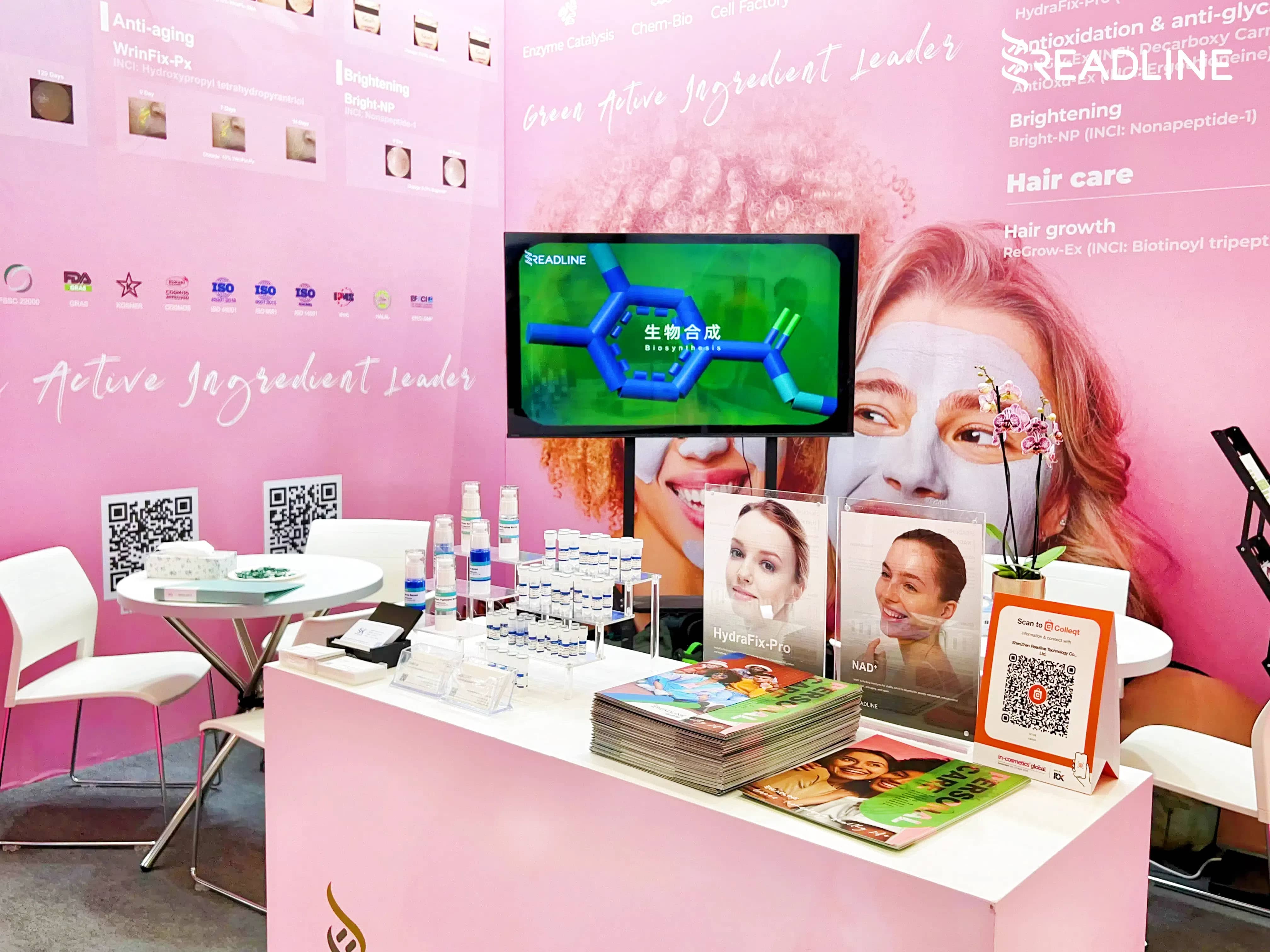 In-cosmetics global 2025, booth No. 5C128